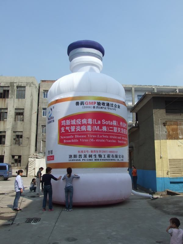 峪泉镇广告宣传气模